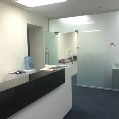 Rent office in the business center with an area of 111 sq m